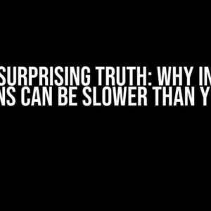 The Surprising Truth: Why Inline Functions Can Be Slower Than You Think